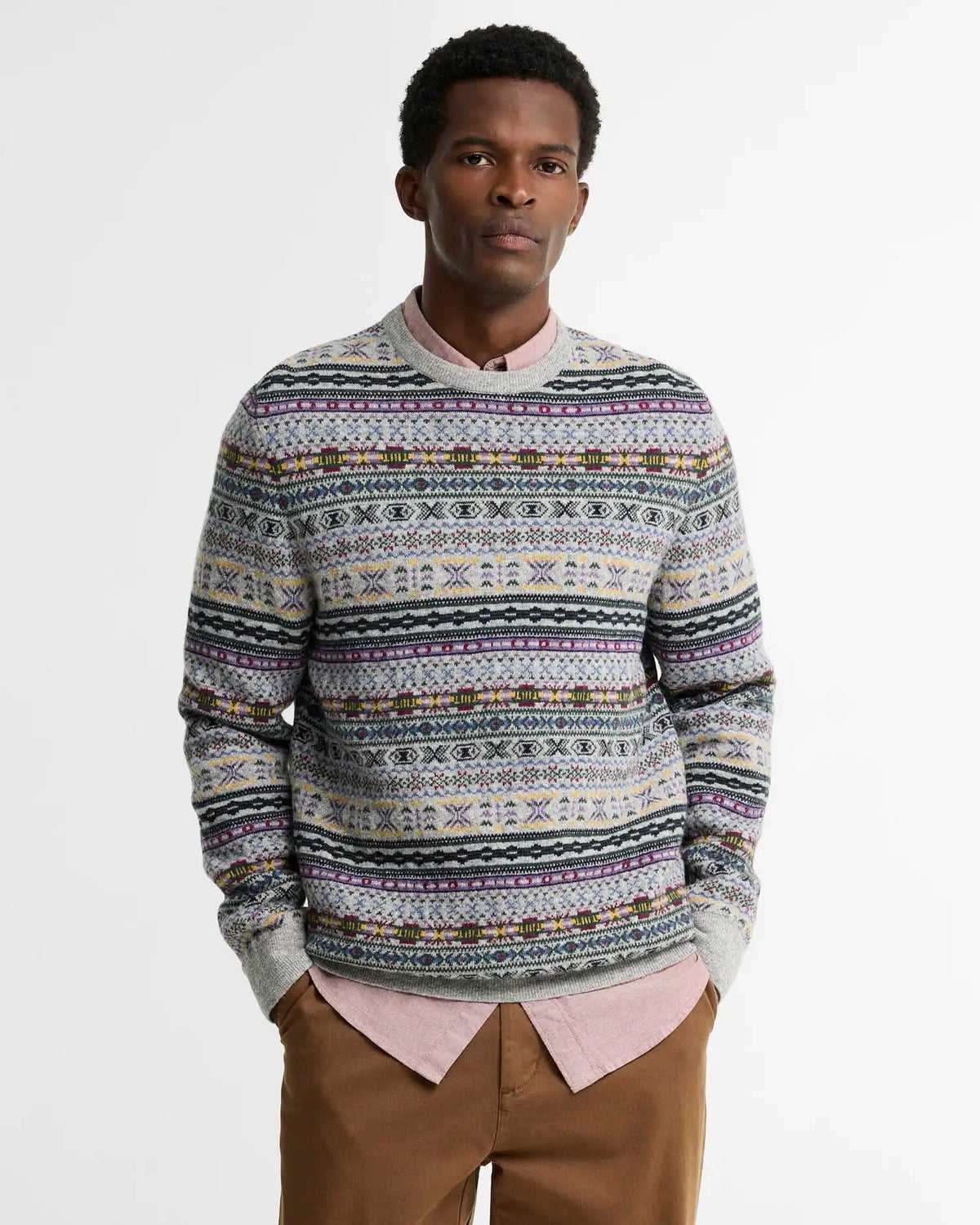 Dalehead Fair Isle Crew Neck Jumper
