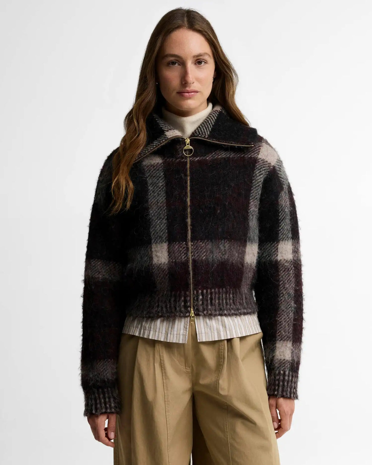 Carville Zip-Up Cardigan