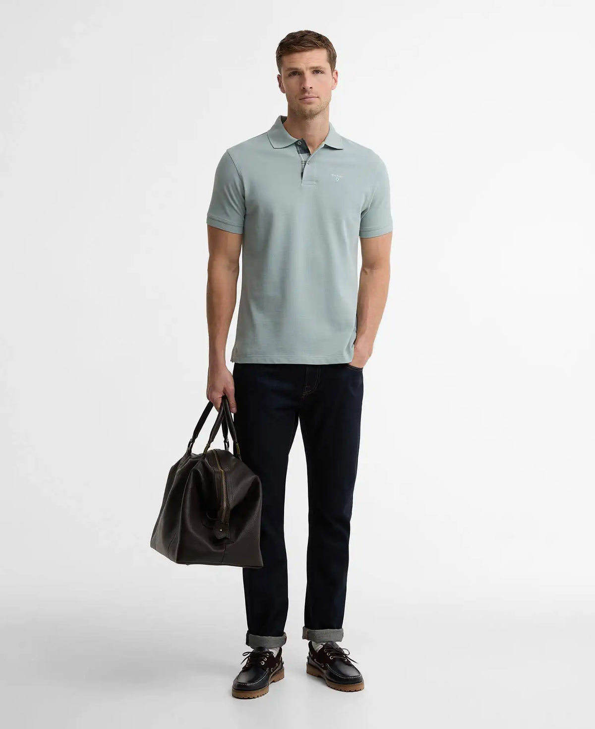 Tartan Pique Polo Shirt