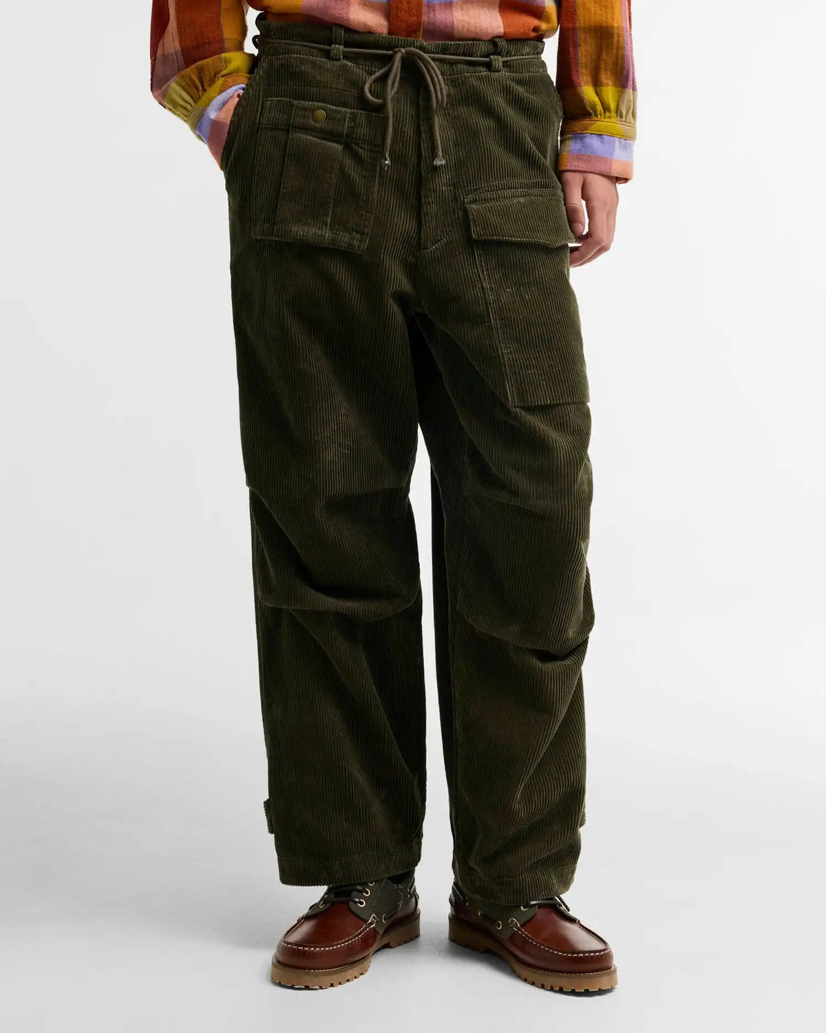 Barbour x Norbit Oversized Cord Trousers