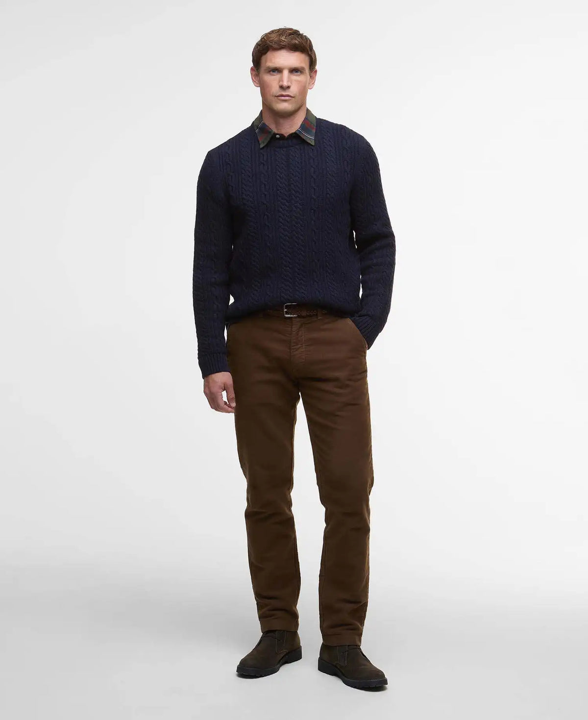 Lowfen Cable-Knit Jumper