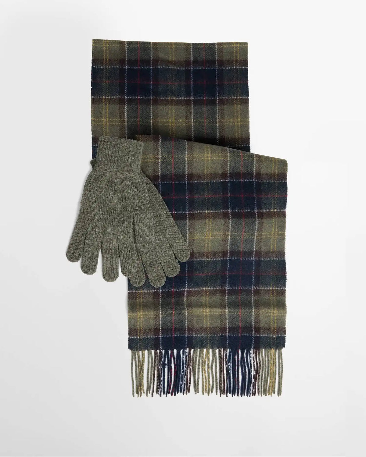 Tartan Scarf & Glove Gift Set